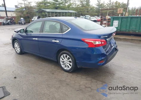 2019 Nissan Sentra Sv z USA, uszkodzony, nr VIN 3N1AB7AP1KY392064
